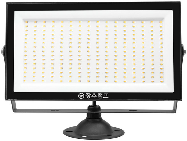 장수램프 LED 투광등 100W 블랙 (방수등급 IP67) 천장등, 주광색(하얀빛), 1개