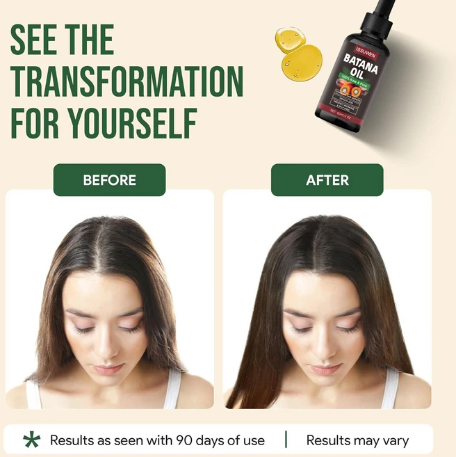 Batana Oil 바타나오일 헤어오일 스무딩 헤어케어 베이스오일, 3개, 60ml - 쿠팡