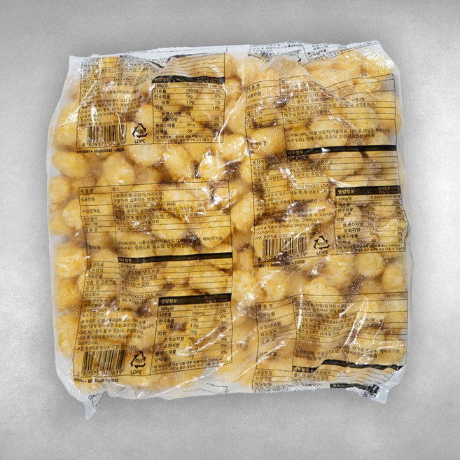 맥케인 테이터펍스 맛감자 2kg, 1박스