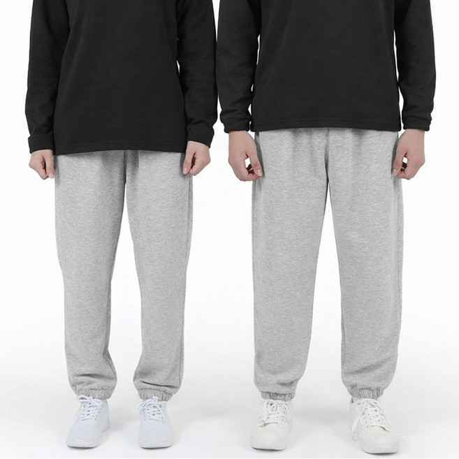 차쿠 남여공용 트레이닝 바지 조거 바지 일자 와이드 추리닝 슬랙스 캐주얼 바지 작업복 바지 빅사이즈