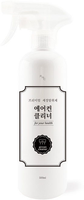 차카다 스탠드벽걸이 에어컨클리너 곰팡이/세균/냄새제거, 500ml, 5개