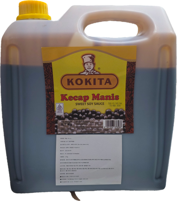 아시아푸드 KOKITA 케찹 마니스, 5.7kg, 1개