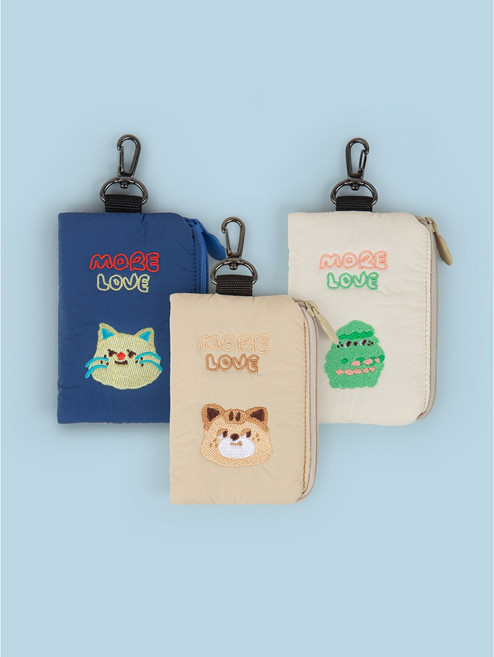 Airy 미니 파우치 - 포코리프렌즈, 덤불, 1개