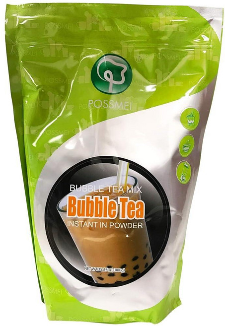 Possmei Bubble Tea Mix 인스턴트 파우더 버블 티 3in1 1kg(2.2파운드), 1kg