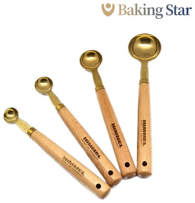 힘멜 티타늄 계량스푼세트 4p 1.25ml 2.5ml 5ml 15ml, 1개