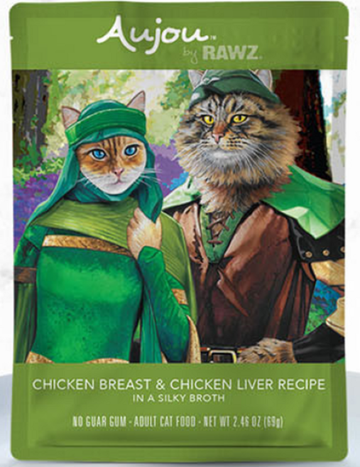 사은품증정!! 로우즈 오쥬 바이 고양이 습식사료 8개 5종선택가능 캣습식사료 간식파우치, 69g