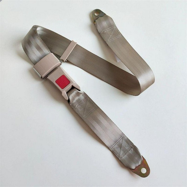 지게차안전벨트 개폐식 포크레인 벨트 굴삭기 개폐식, 무광폴리에스터베이지1.2m, 1개