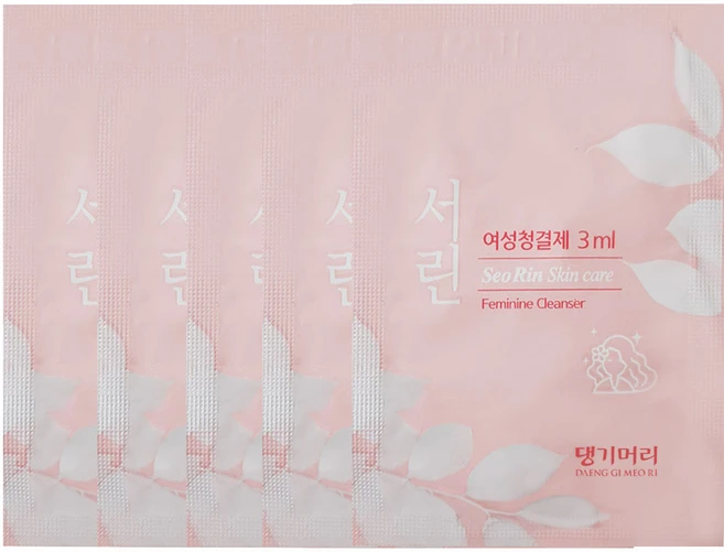 댕기머리 무색소 녹차 쑥 천궁 식물성함유 여성청결제 10개 여성 청결제, 3ml - 쿠팡