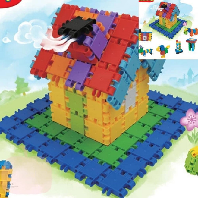 MP 보관함포함 베이직블럭 블럭장난감, 1개