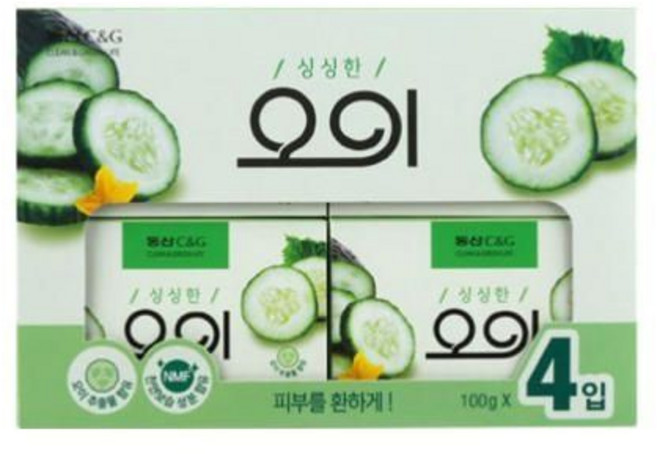 크리오 동산 오이비누 100g 8개/12개/16개, 02.크리오 동산 오이비누 100gX12