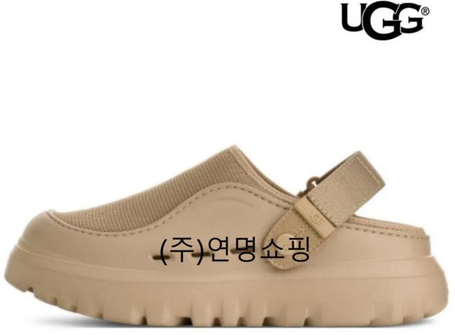 어그 UGG 피크모드 스웨이드 샌들 1166912 DARK
