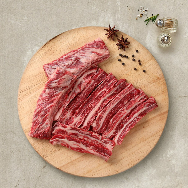 [투뿔한소] 1++ 한우 갈비살 150gx3팩, 3개, 150g