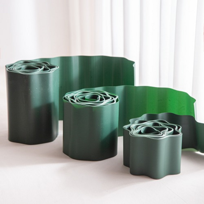 [데코봉봉] 정원 플라스틱 울타리 그린 3종 (택1) 높이10/15/20cm 휀스 잔디 엣지 화단 경계 분리대, 소