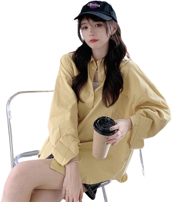 襯衫女 韓版上衣 糖果色襯衫 襯衫 素面襯衫 長袖襯衫 多色 襯衫 長袖 罩衫 顯瘦上衣 女裝 女上衣