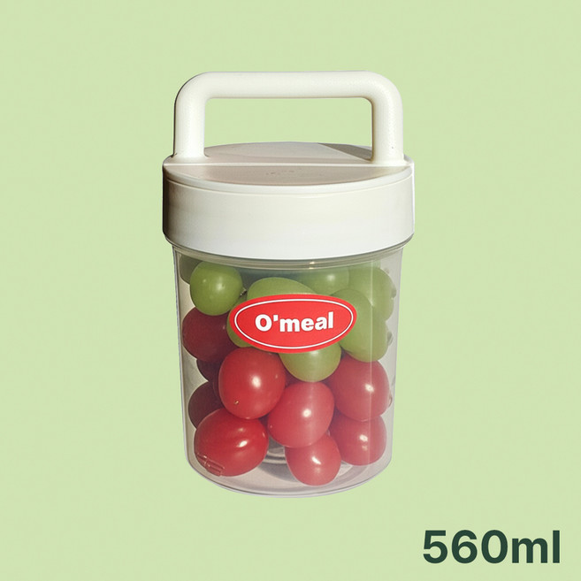 [오밀 루틴보틀] 1주일 식단관리 올인원 밀프랩 용기_샐러드통 직장인도시락 과일도시락, 1개