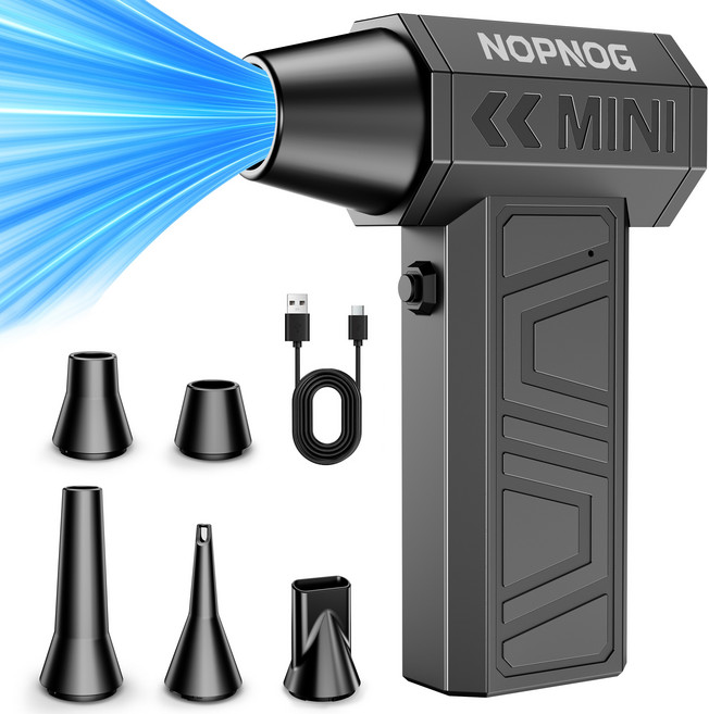 초강력 무선 에어건 미니 차량용 청소기 휴대용 세차 캠핑 터보건 송풍기 X3S, X3/S, 흑색