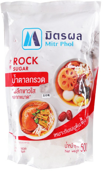 태국 MITR PHOL 락슈가 락슈거 얼음설탕 500g duong phen hat, 1개