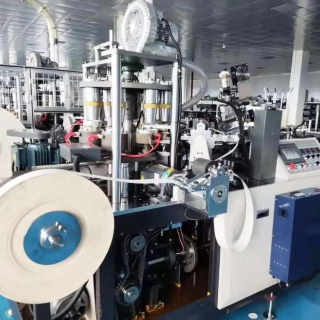 완전 자동 일회용 종이컵 기계 초음파 제조 이중층 코팅, 01 Customized prepaid