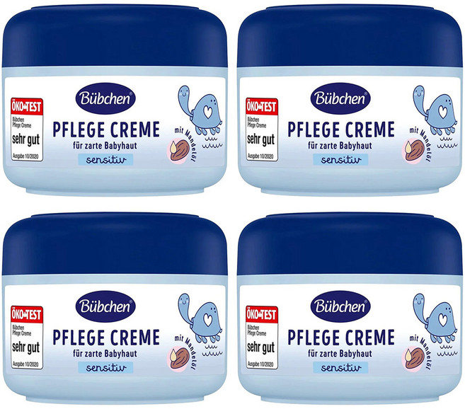 뷔센 베이비 플레게 크림, 75ml, 4개