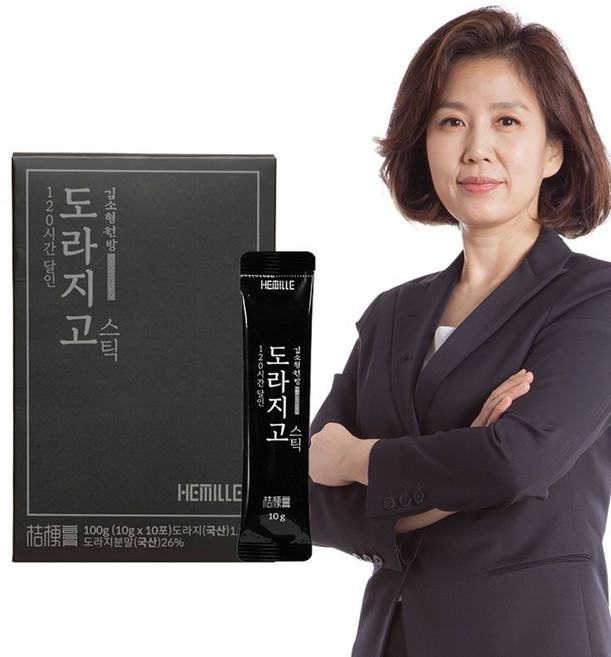 김소형원방 120시간달인 도라지고스틱, 4개, 100g