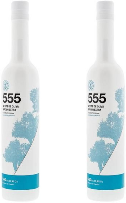 스페인 555 호지블랑카 500ml 버진 엑스트라 올리브 오일, 500ml 2병