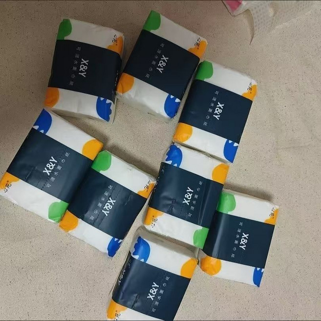 原木餐巾紙 抽紙巾 批發 加厚4層可濕可乾, 24包/箱