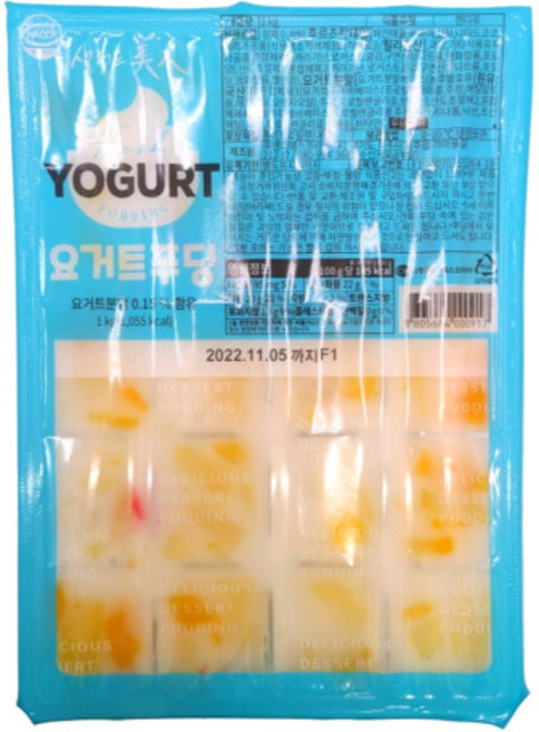 샐러드미인 요거트 푸딩, 일반포장 동절기만, 1kg, 1개