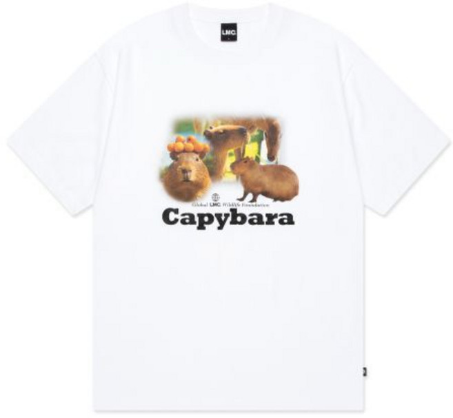 엘엠씨CAPYBARA TEE white
