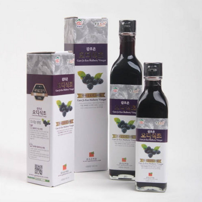감조은마을 자연 발효 식초 오디 식초, 감조은마을 발효 식초 오디 식초 300ml, 1개, 300ml