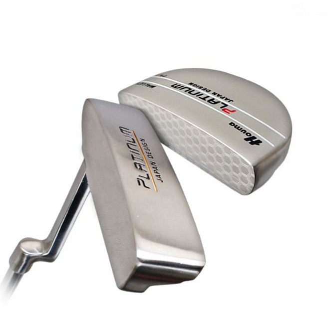 Houma Platinum 블레이드 말렛 센터 퍼터 골프채 추천, R, 1도