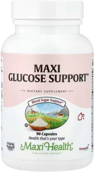 Maxi Health Maxi Glucose Support 혈당 건강 지원 포뮬라, 1개, 90정 - 쿠팡