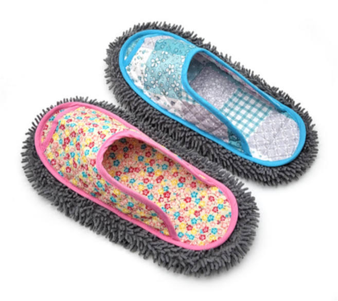 크로바 청소슬리퍼 걸레 거실청소 탈부착 실내화