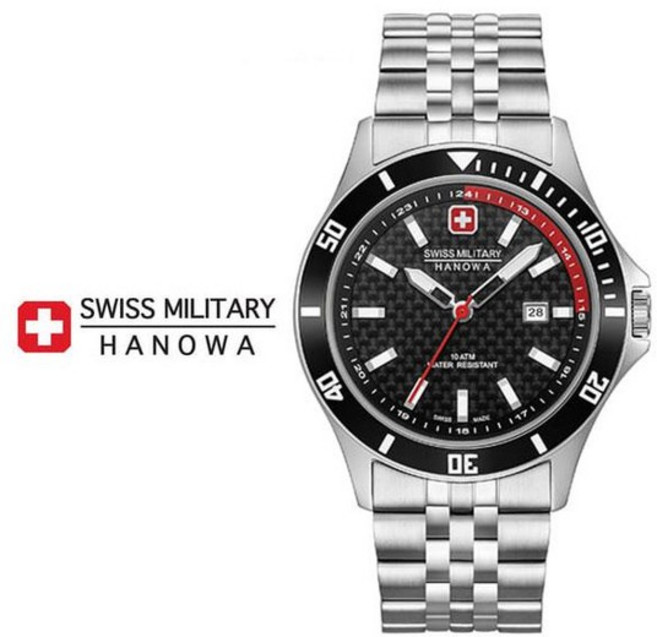 스위스 밀리터리 하노와 남성용 06-5161.2.04.007.04