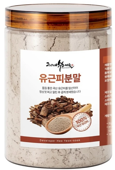 유근피 가루 느릅나무 분말 국산 코나무, 1개, 300g - 쿠팡