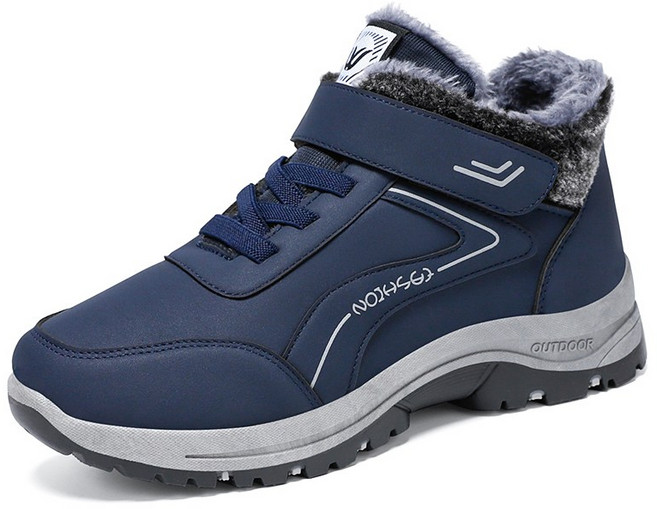 안감이 있는 면 신발/건강 걷기 중장년 남성 신발