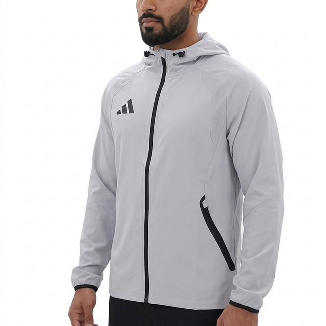 아디다스 남성 바람막이 후드 자켓 축구 트레이닝 윈드브레이커 아우터 윈드러너 러닝 마라톤 조깅 헬스 피트니스 스포츠 외투