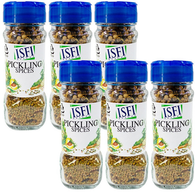 ISFI 아이에스에프아이 피클링 스파이스 향신료, 40g, 6개