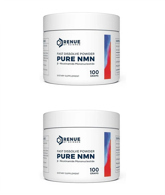 RENUE 퓨어 NMN 파우더 100g 2팩 RENUE by Science NMN Powder 100g Fast Dissolve Powder Supplement, 2개 - 쿠팡
