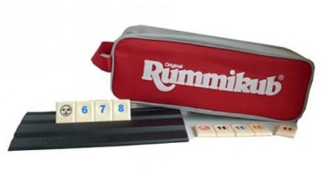 拉密袋裝標準版 拉密城市版 台北版 Rummikub 以色列正版, 1個, 拉密袋裝標準版+沙漏鑰匙圈 圖1+5+6