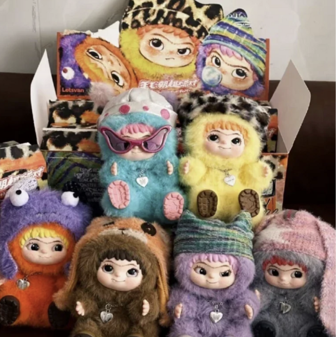 렛츠반 팝마트 와쿠쿠 랜덤인형 랜덤피규어, 1개