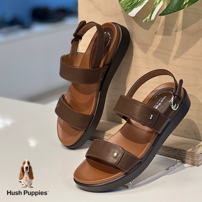 허시파피 NC야탑 여성 볼넓은 스트랩 샌들 3fn030