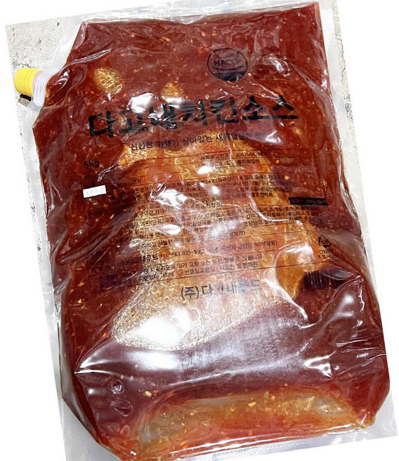 달달한 양념통닭소스 안매운 치킨소스 닭강정 튀김, 5kg, 1개