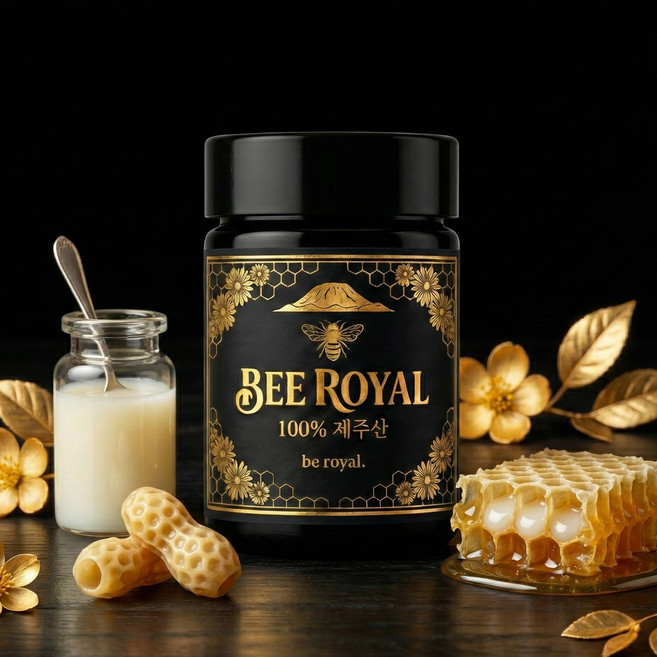 로얄 제리 벌꿀 로얄젤리 청정 제주 로열젤리, 1개, 50g
