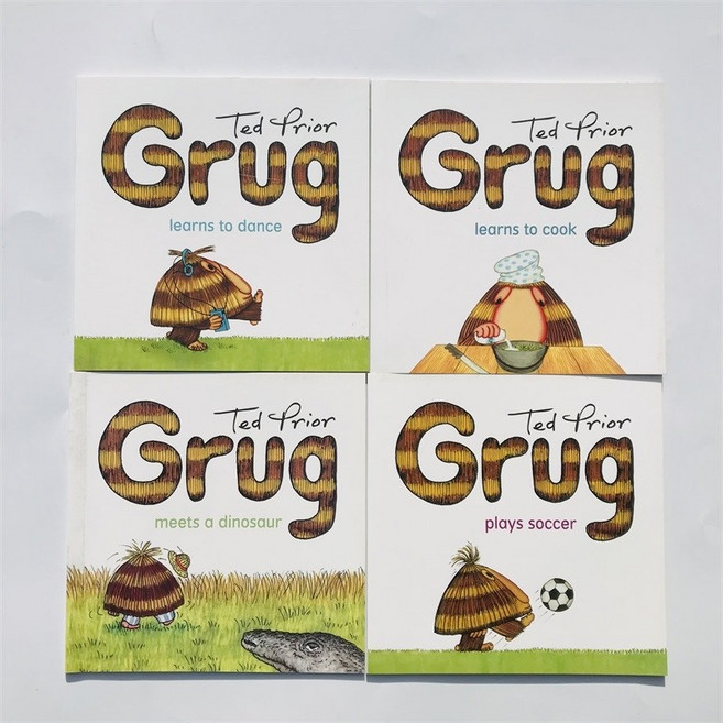 grug Ted Prior 4권 세트 영어원서