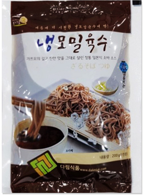 다림식품 일본 정통식 모밀육수, 1개, 200g