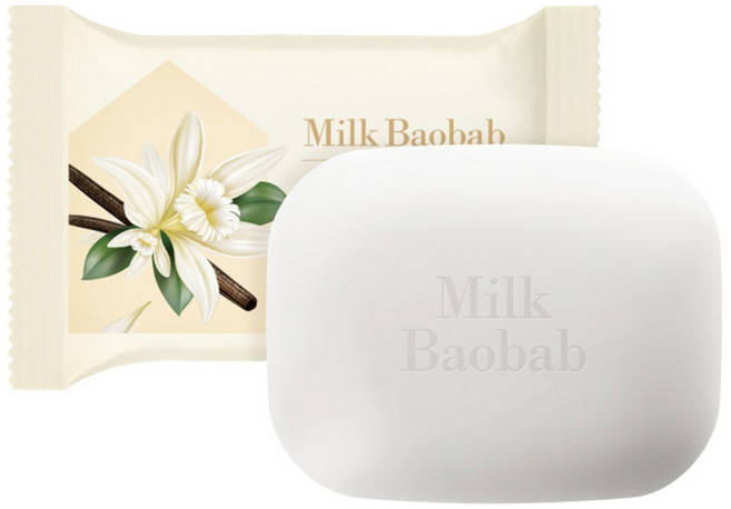 밀크바오밥 오리지널 비누 소프트런드리향, 100g, 3개입