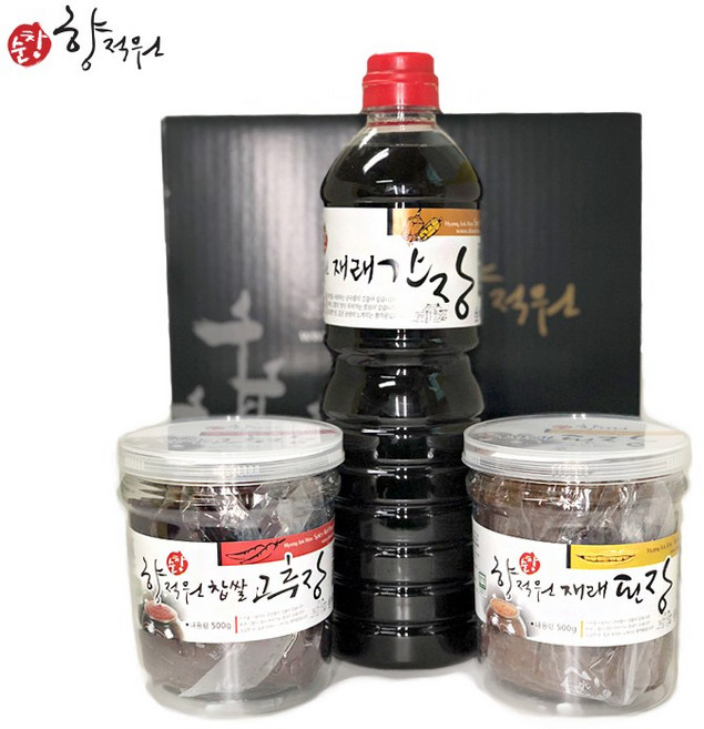 순창향적원 솟대1번 3종(찹쌀고추장 재래식된장 재래식간장)세트, 500g, 1개