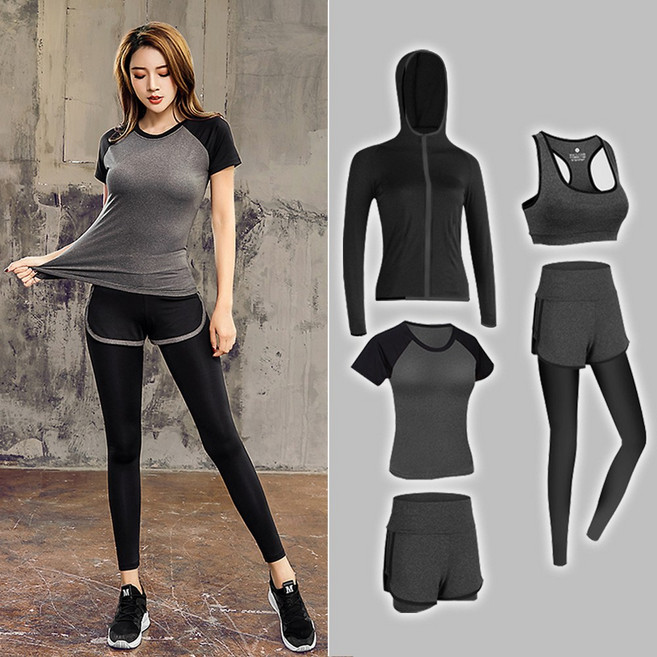 SMN 여성 트레이닝 세트 여자 운동복 상의 하의 레깅스 요가복 필라테스복 헬스복