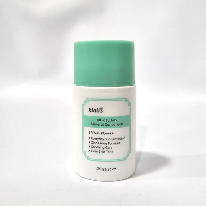 클레어스 올 데이 에어리 무기자차 선크림, 35g, 1개 - 쿠팡