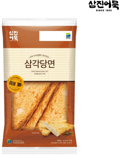 [삼진어묵] 삼각당면 1봉 330g (6개입), 1개